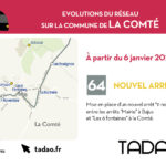 Infos changement offre – LA COMTE – Demi-page